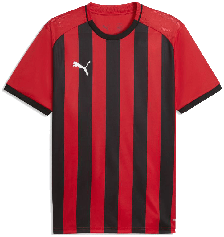 Puma teamLIGA26 Trikot Striped, 3XL, rot/schwarz/weiß