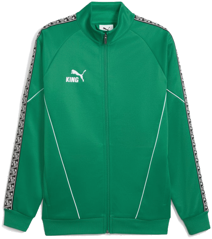 Puma Trainingsjacke teamKING, 3XL, grün/weiß/schwarz