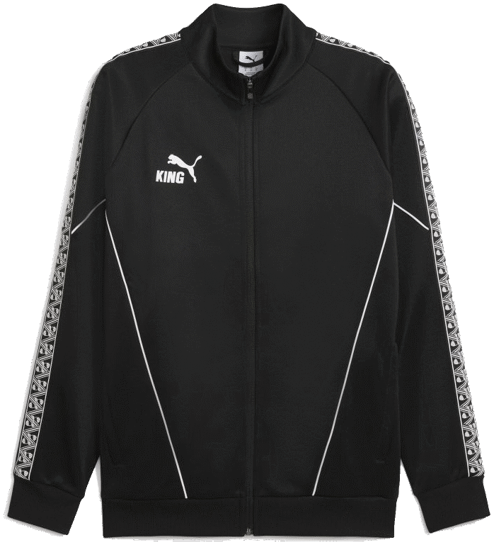 Puma Trainingsjacke teamKING, 3XL, schwarz/weiß