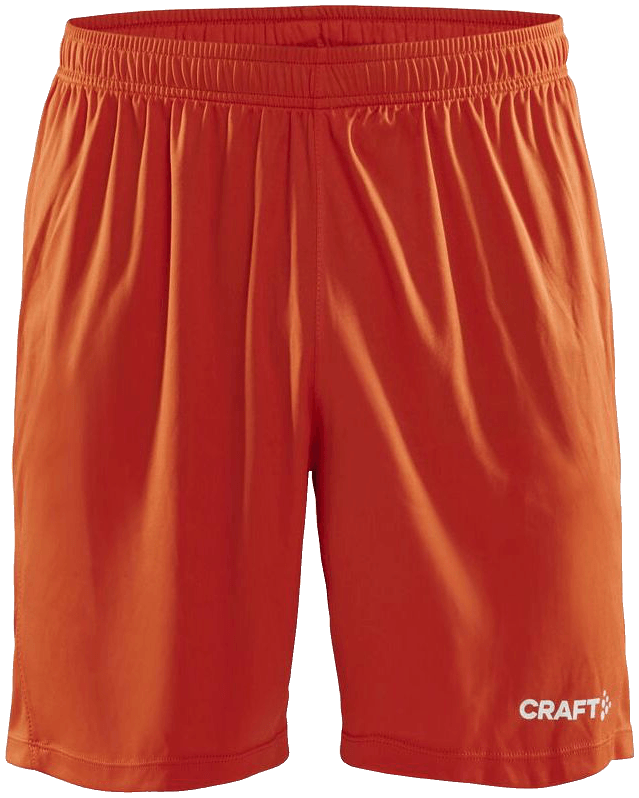 Craft Squad Go Trainingsshorts Solid, XXXL, orange/weiß