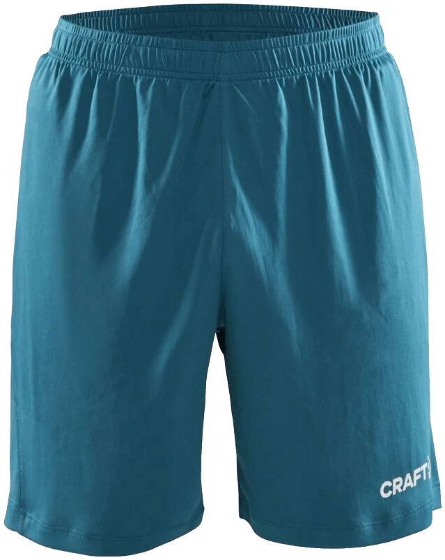 Craft Squad Go Trainingsshorts Solid, XXXL, petrol/weiß