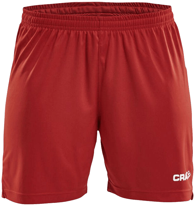 Craft Squad Go Trainingsshorts Solid, XXL, rot/weiß