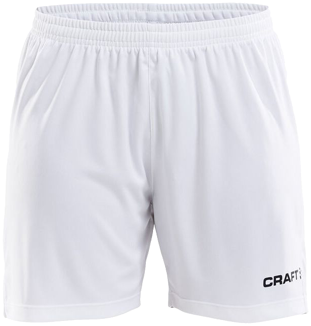 Craft Squad Go Trainingsshorts Solid, XXL, weiß/schwarz