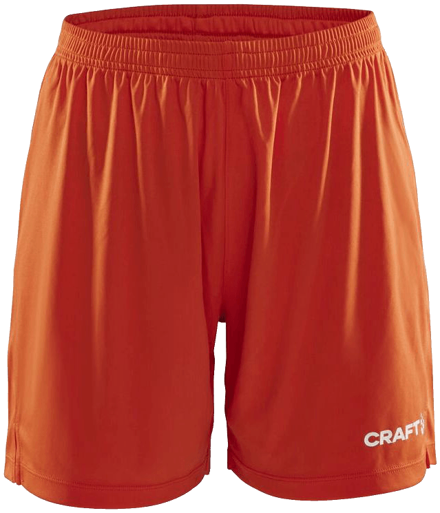 Craft Squad Go Trainingsshorts Solid, XXL, orange/weiß