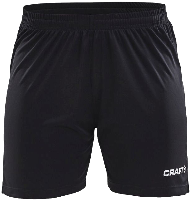 Craft Squad Go Trainingsshorts Solid, XXL, schwarz/weiß