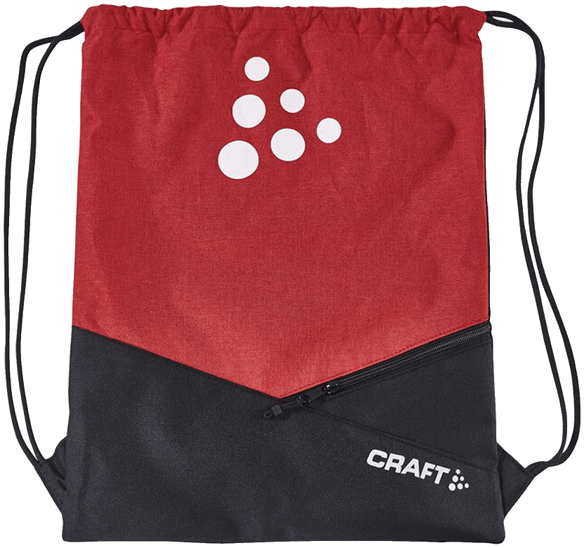 Craft Ability Turnbeutel, One Size, rot/schwarz