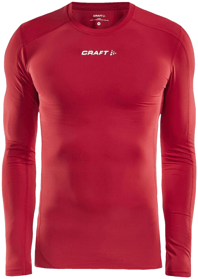 Craft Ability Compression Unterziehshirt, XXXL, rot/weiß