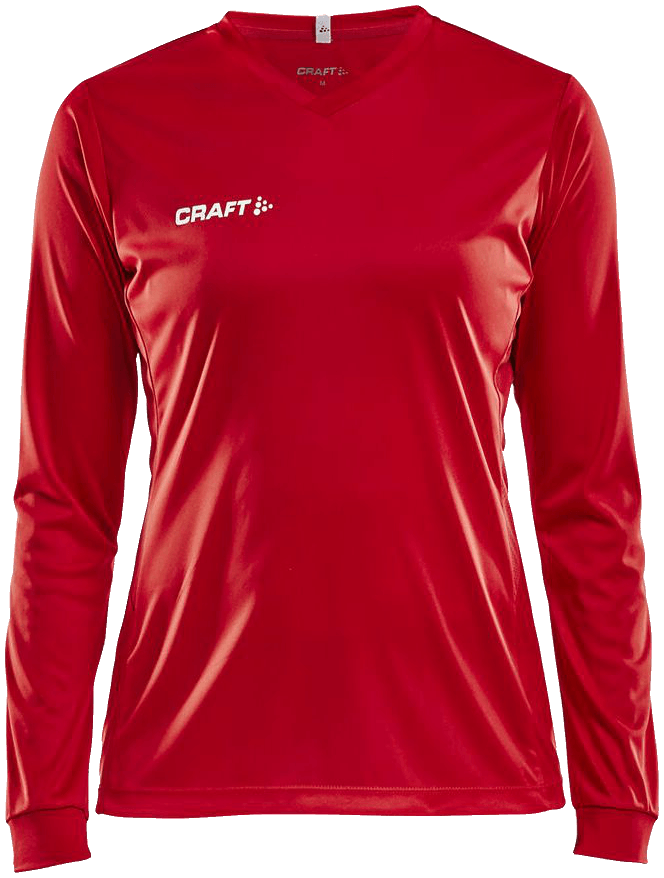 Craft Squad Go Trainingsshirt Solid Damen, XXL, rot/weiß