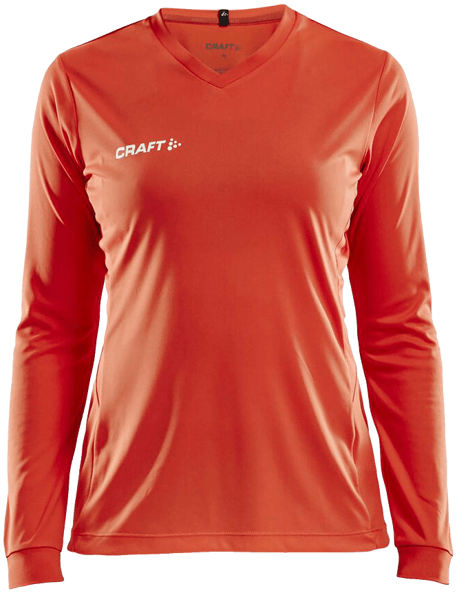 Craft Squad Go Trainingsshirt Solid Damen, XXL, orange/weiß