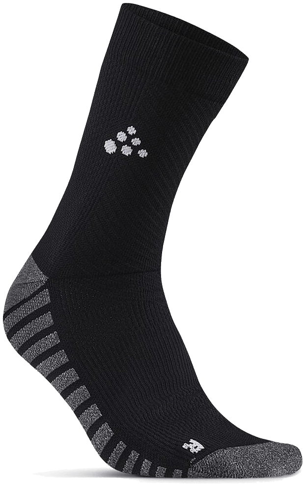 Craft Ability Anti Slip Mid Socken, 46-48, schwarz