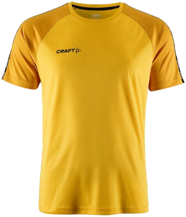 Craft Squad Go Trainingsshirt Contrast, 3XL, gelb/gold