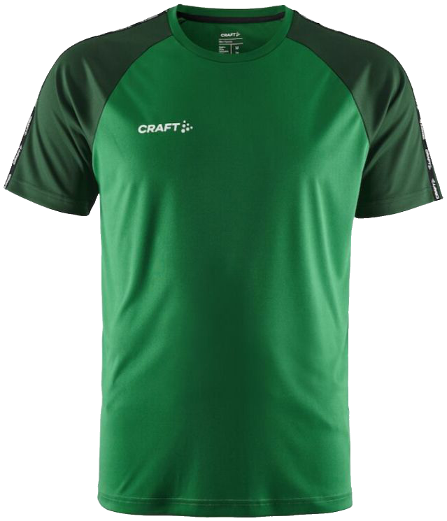 Craft Squad Go Trainingsshirt Contrast, 3XL, grün/dunkelgrün