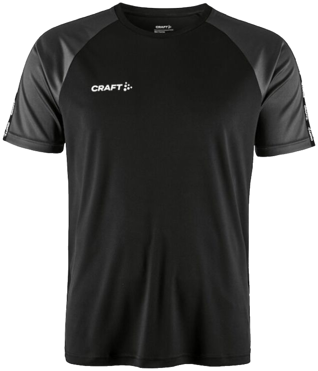 Craft Squad Go Trainingsshirt Contrast, 3XL, schwarz/dunkelgrau