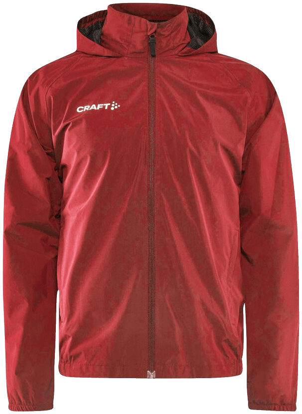 Craft Regenjacke Evolve, XXXL, rot/weiß