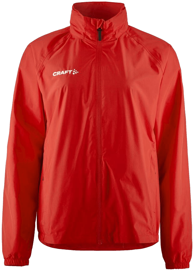 Craft Regenjacke Evolve, XXL, rot/weiß