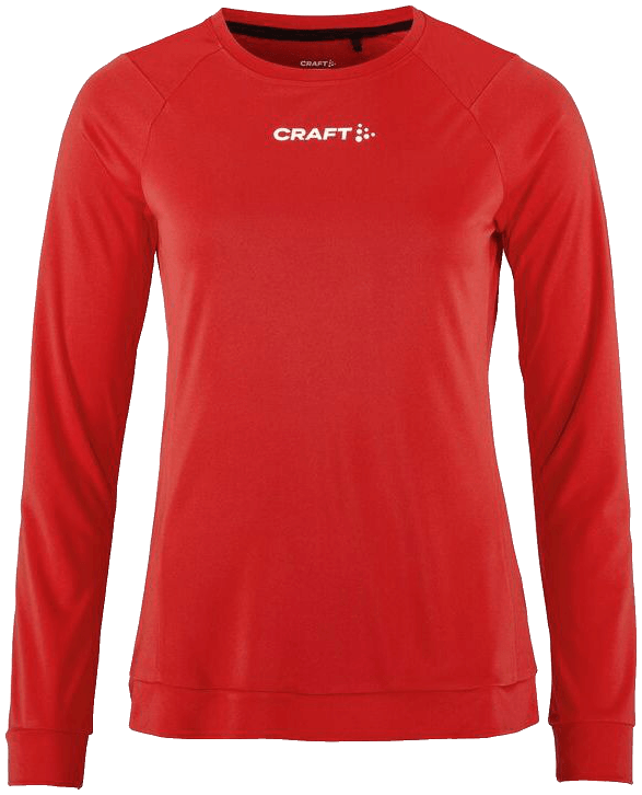 Craft Rush 2.0 Longsleeve, XXL, rot/weiß