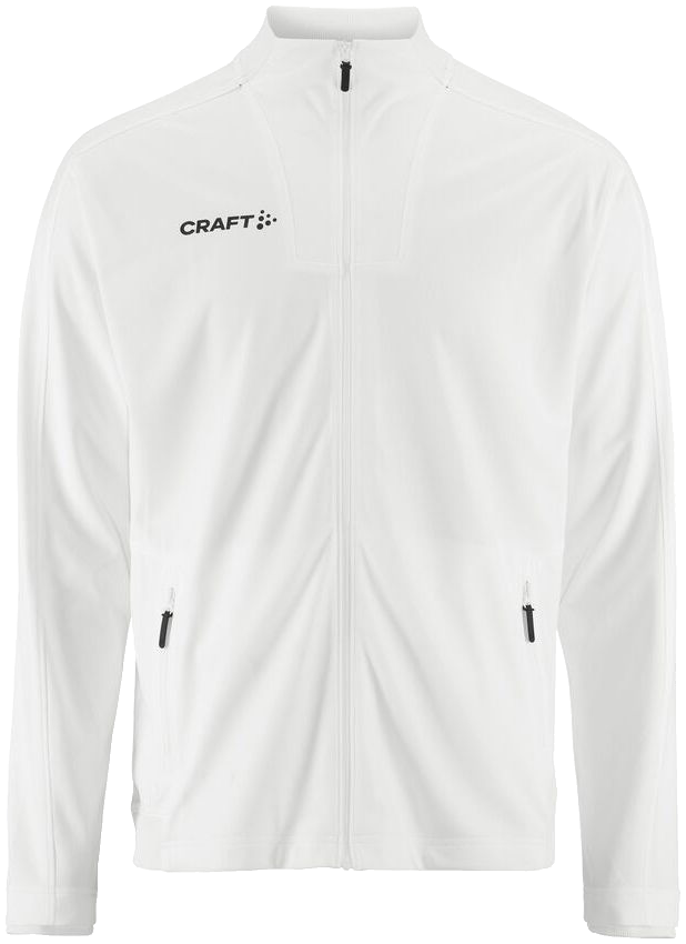 Craft Evolve 2.0 Trainingsjacke, XXXL, weiß/schwarz