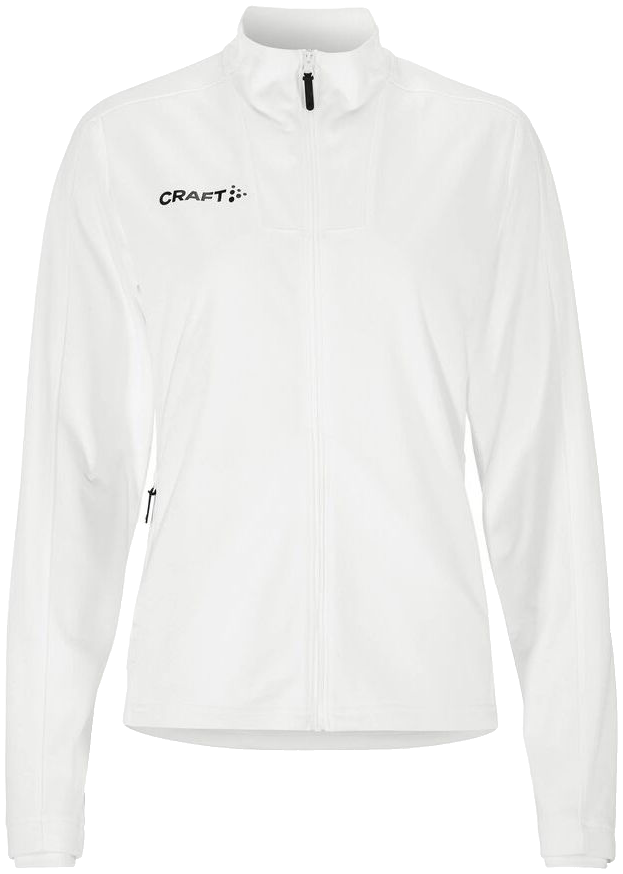 Craft Evolve 2.0 Trainingsjacke, XXL, weiß/schwarz