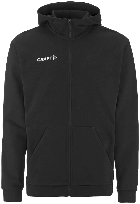 Craft Community 2.0 Kapuzenjacke Logo, XXXL, schwarz/weiß