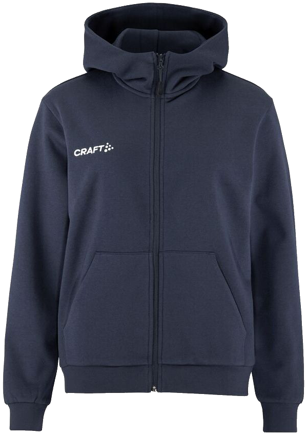 Craft Community 2.0 Kapuzenjacke Logo, XXL, marine/weiß