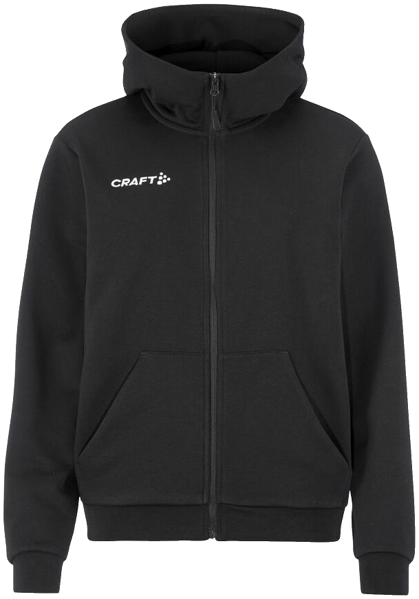 Craft Community 2.0 Kapuzenjacke Logo, XXL, schwarz/weiß