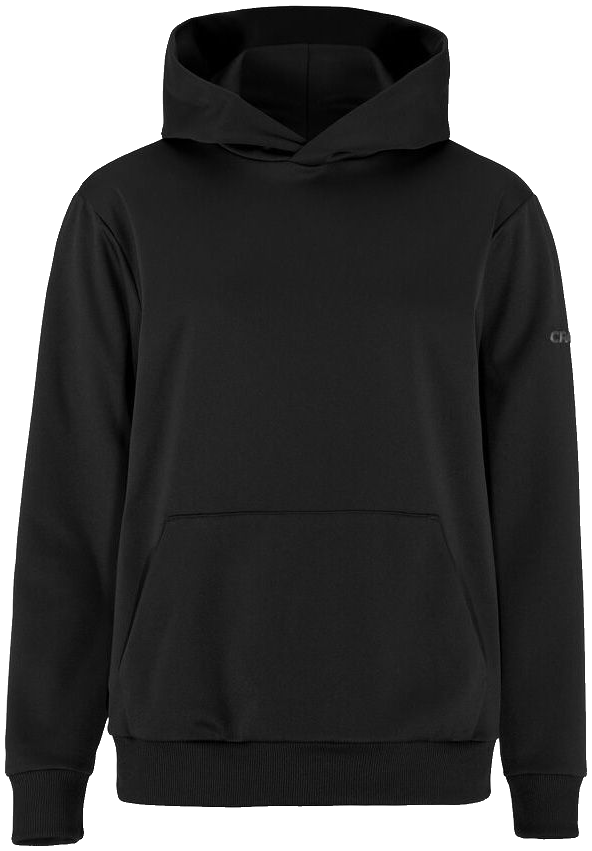 Craft Community 2.0 Function Polyester Hoodie, XXL, schwarz/weiß