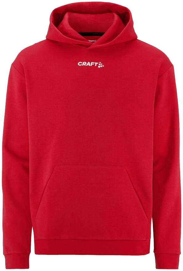 Craft Community 2.0 Hoodie Logo, XXXL, rot/weiß