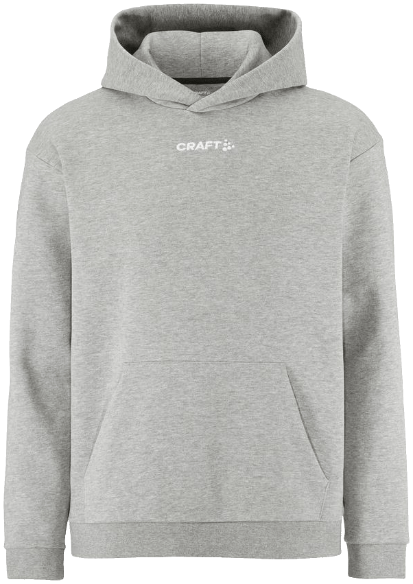 Craft Community 2.0 Hoodie Logo, XXXL, grau/weiß