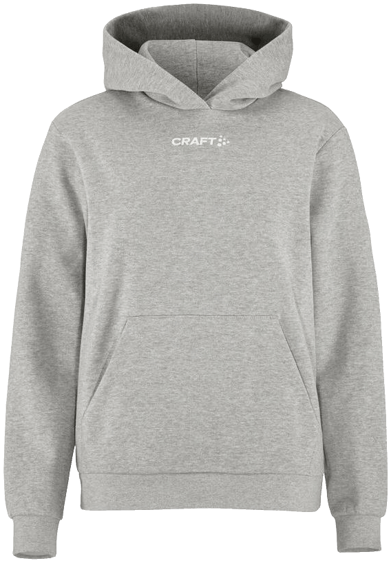 Craft Community 2.0 Hoodie Logo, XXL, grau/weiß
