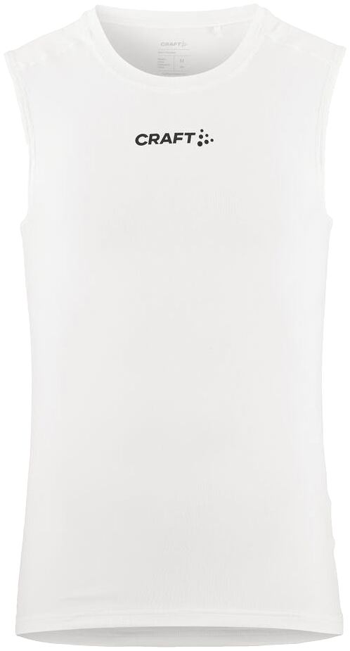 Craft Ability ärmelloses Unterziehshirt, 3XL, weiß/schwarz