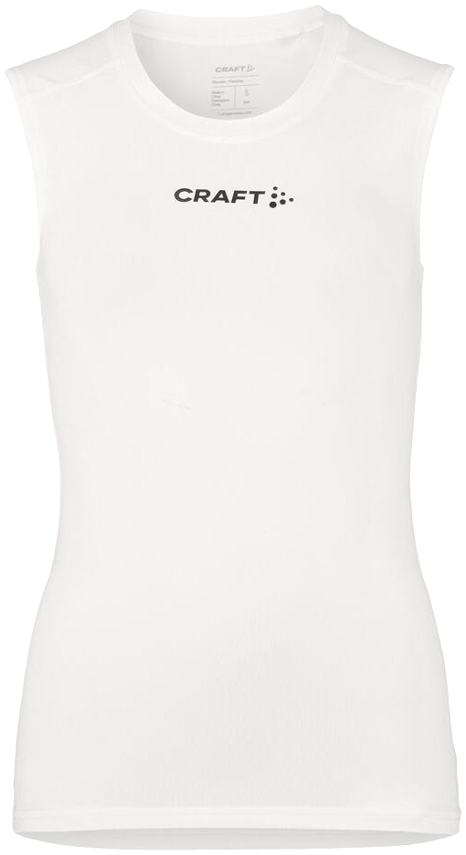 Craft Ability ärmelloses Unterziehshirt, 2XL, weiß/schwarz