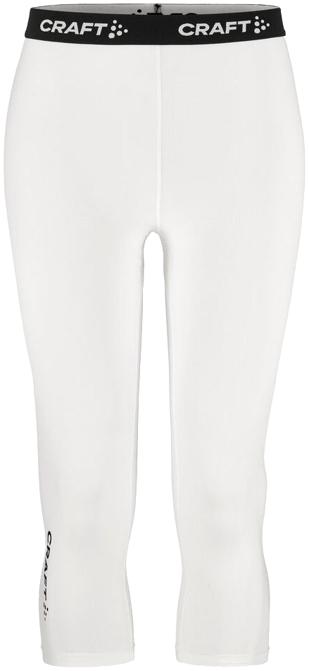 Craft Ability 3/4 Tights, 3XL, weiß/schwarz