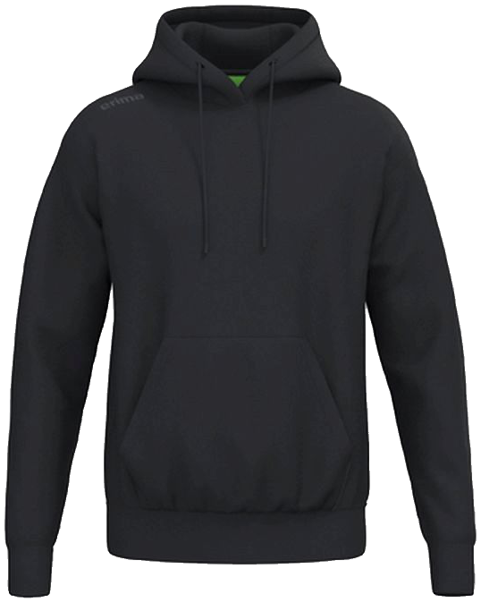 Erima Hoodie TS, 5XL, schwarz
