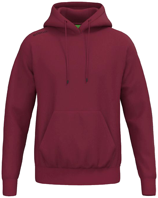Erima Hoodie TS, 3XL, weinrot