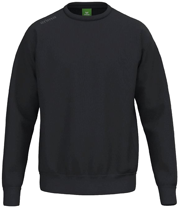 Erima Sweatshirt TS, 5XL, schwarz
