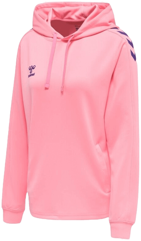 Hummel Damen Hoodie „Core XK“, XXL, rosa