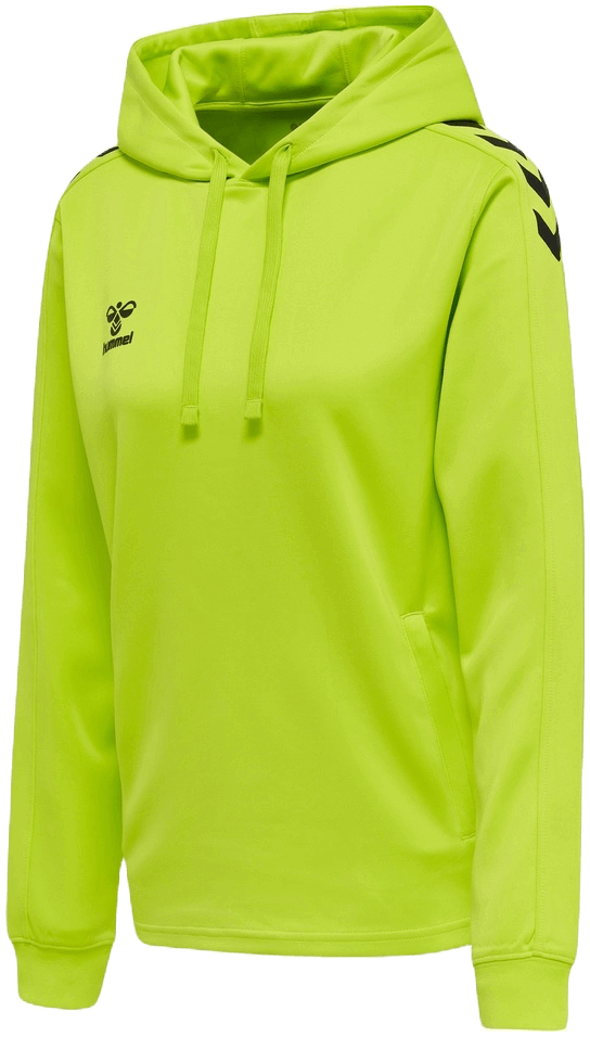 Hummel Damen Hoodie „Core XK“, XXL, lime