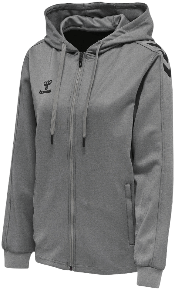 Hummel Damen Kapuzenjacke „Core XK“, XXL, grau