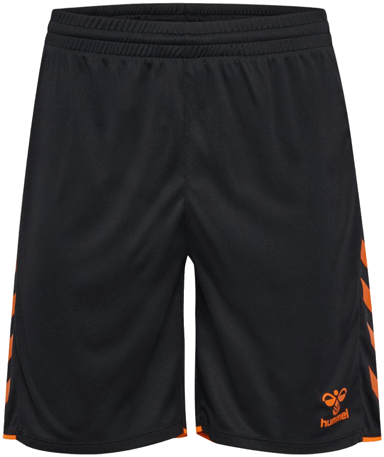 Hummel Core 2.0 Shorts, 3XL, schwarz/orange
