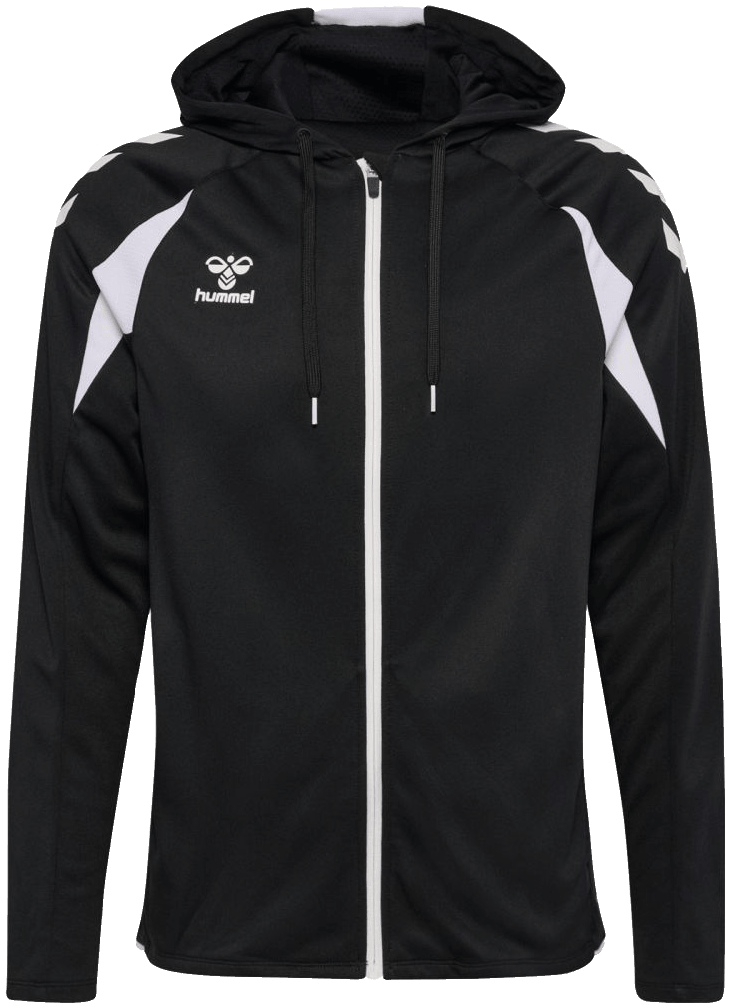 Hummel Core 2.0 Trainingsjacke mit Kapuze, 3XL, schwarz/weiß