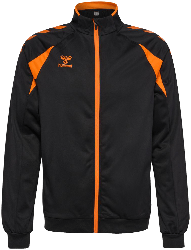 Hummel Core 2.0 Trainingsjacke, 4XL, schwarz/orange