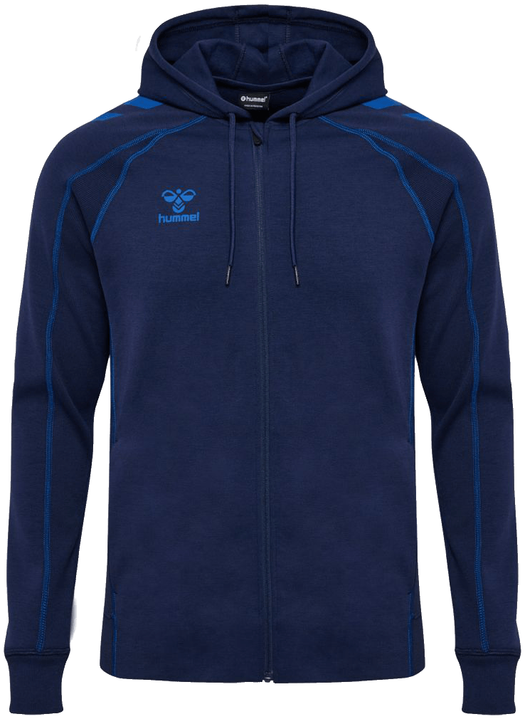 Hummel Move 2.0 Trainingsjacke mit Kapuze, 3XL, marine/blau