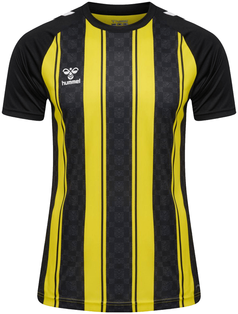 Hummel Trikot Match Striped, 3XL, gelb/schwarz