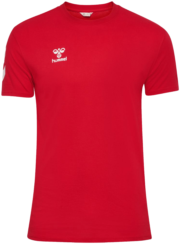 Hummel Go Chevron T-Shirt 2.0, 4XL, rot/weiß