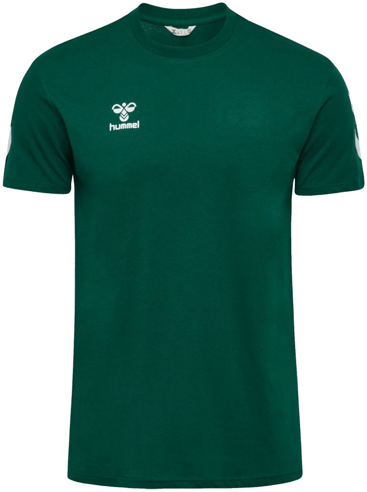 Hummel Go Chevron T-Shirt 2.0, 4XL, grün/weiß