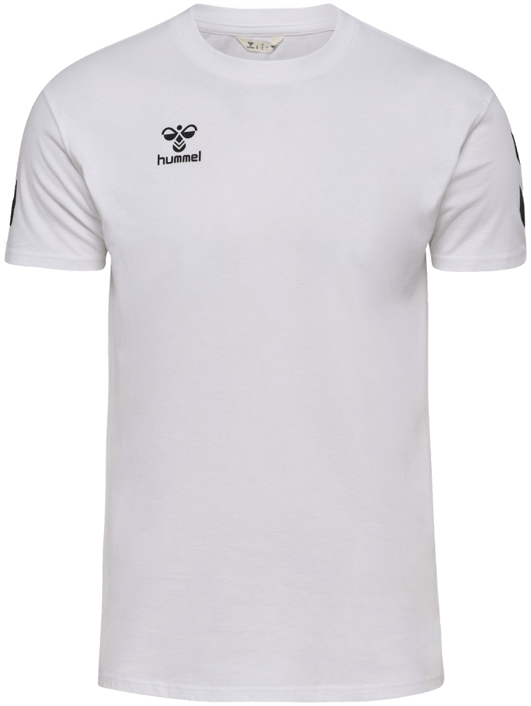 Hummel Go Chevron T-Shirt 2.0, 4XL, weiß/schwarz