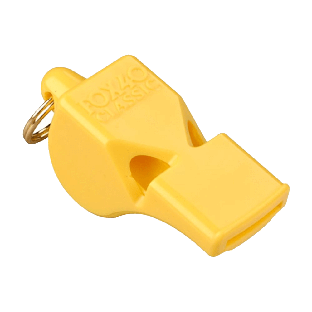 Fox 40 Schiedsrichterpfeife Classic, One Size, gelb