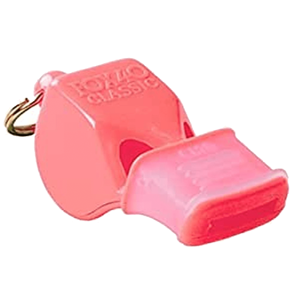 Fox 40 Schiedsrichter Pfeife Classic CMG, One Size, neonpink