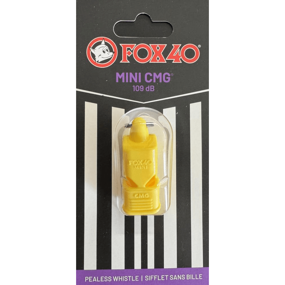 Fox 40 Schiedsrichter Pfeife Mini CMG, One Size, gelb