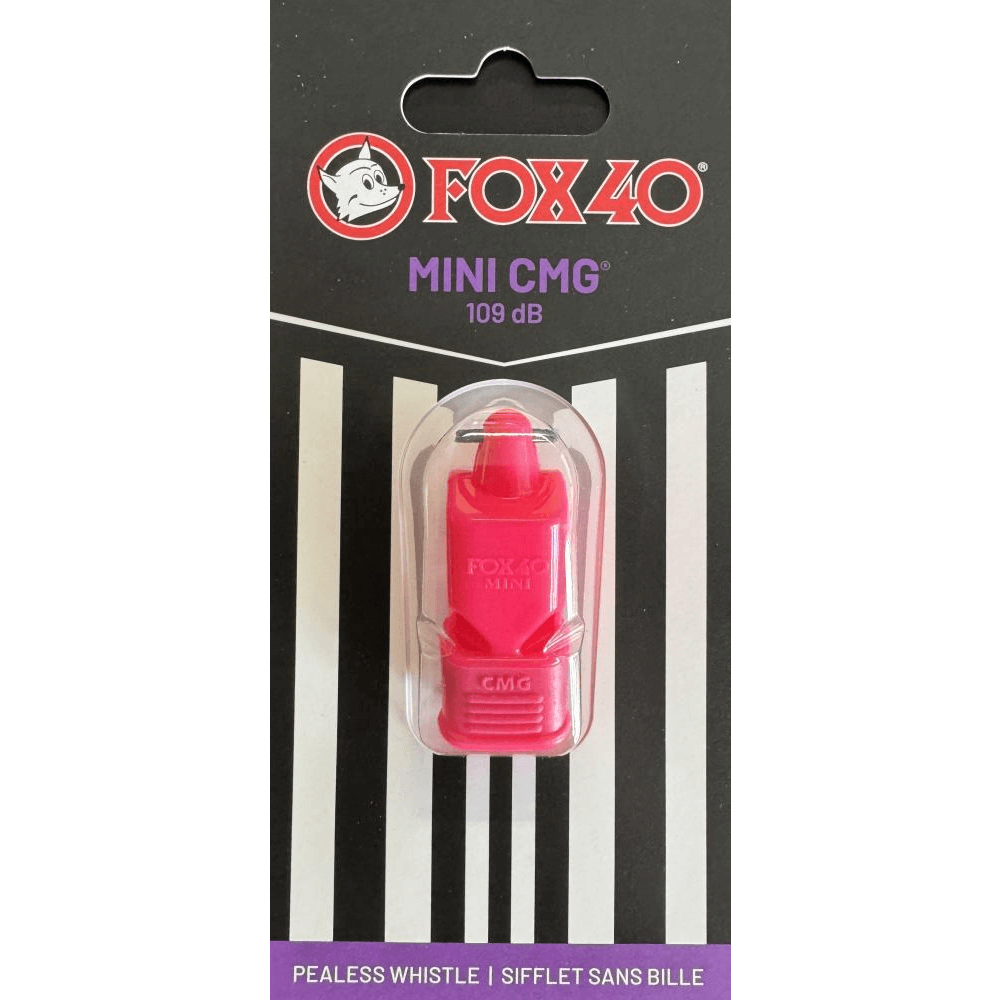 Fox 40 Schiedsrichter Pfeife Mini CMG, One Size, pink